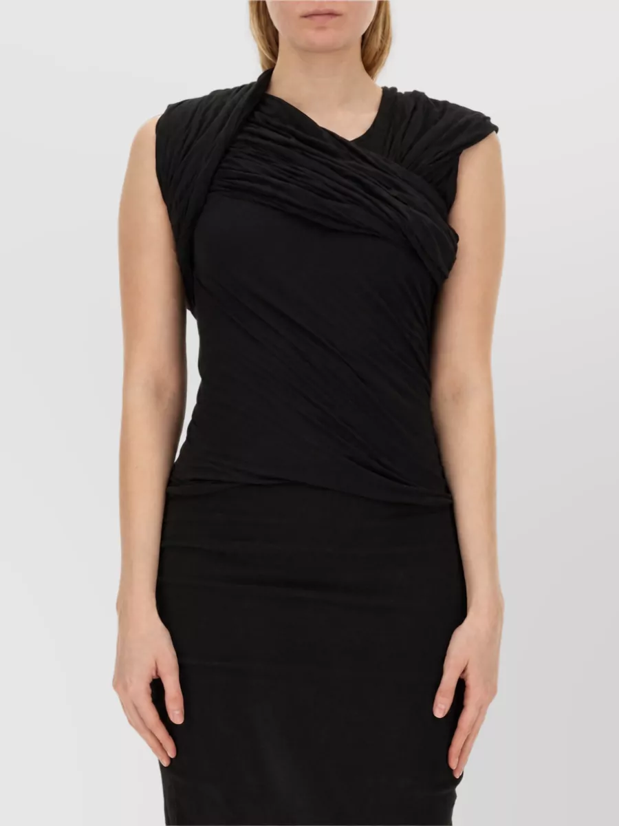 Rick Owens Cotton Harness Blouse