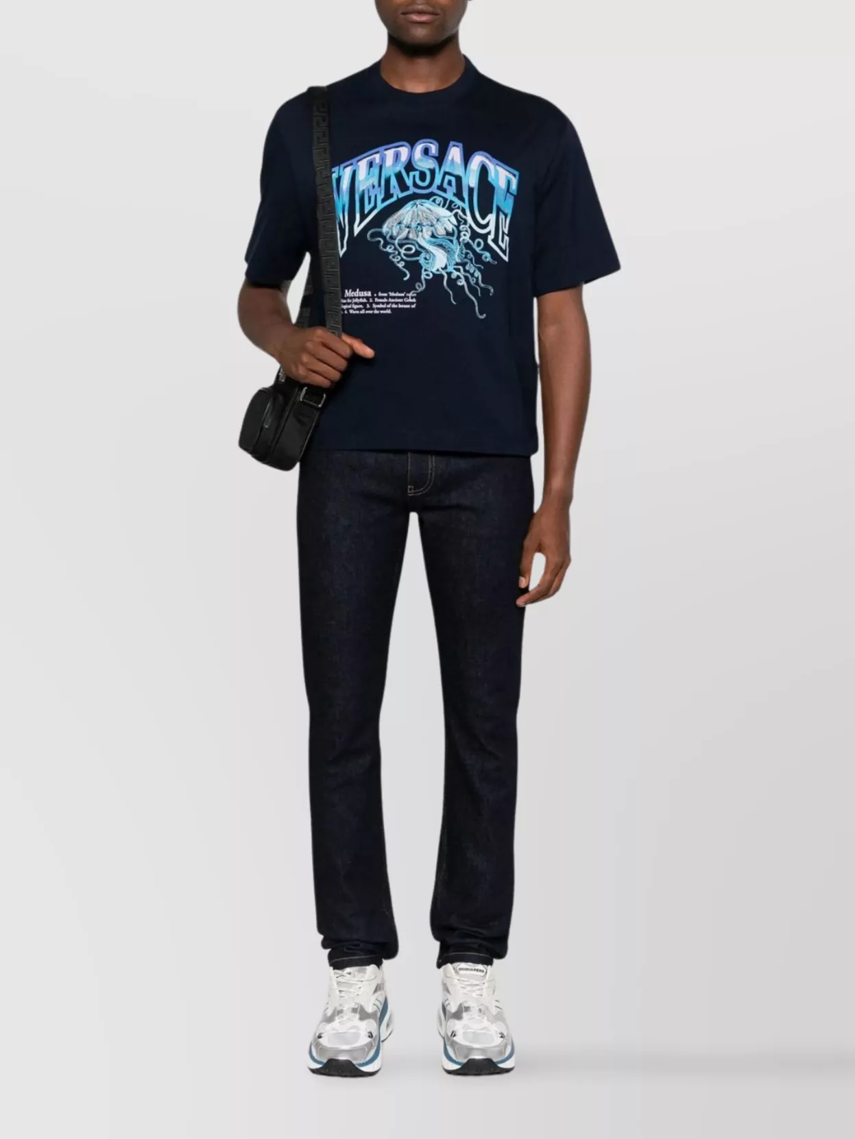 Versace Denim Five Pockets Trousers