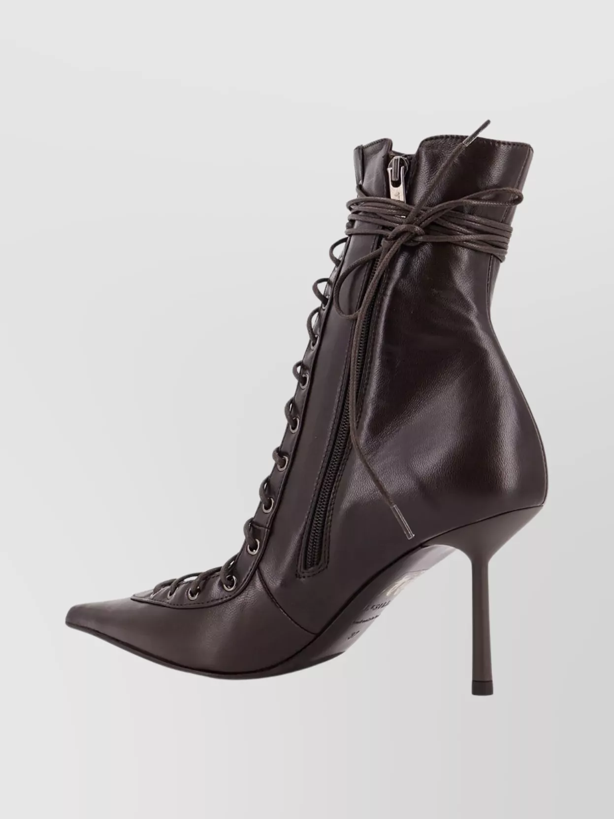 Le Silla Ankle Boots Lace-Up Front