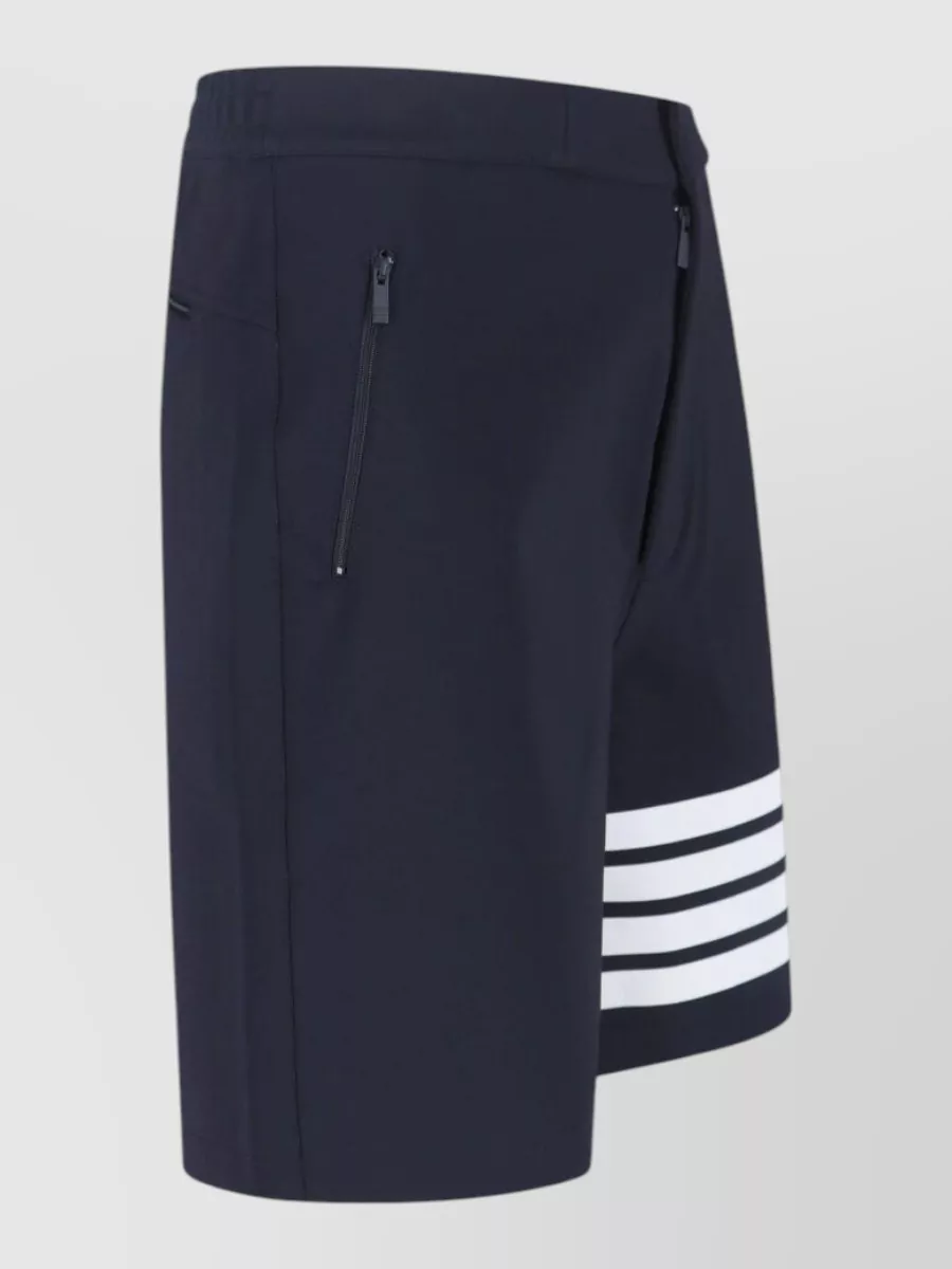 Thom Browne Straight-Leg Technical Tailored Shorts