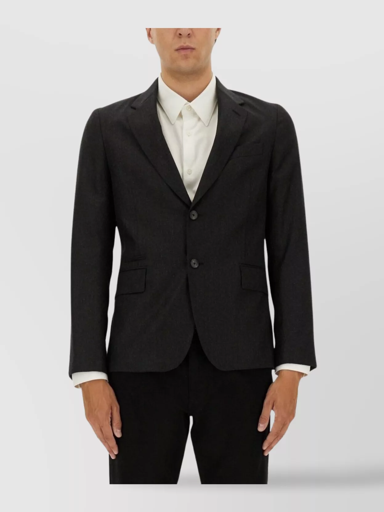 Paul Smith Notch Lapel Single Breasted Flap Pocket Jacket