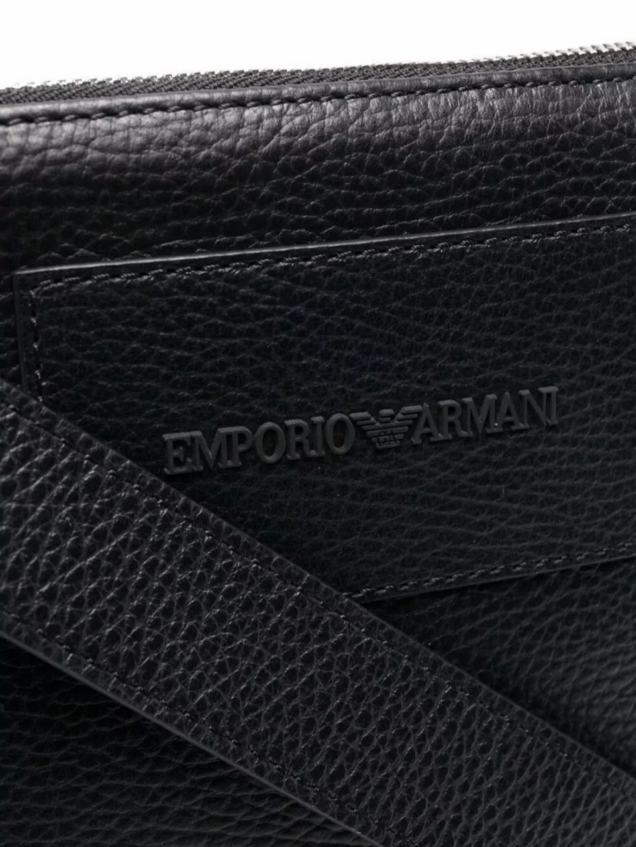 Emporio Armani Leather Crossbody Bag