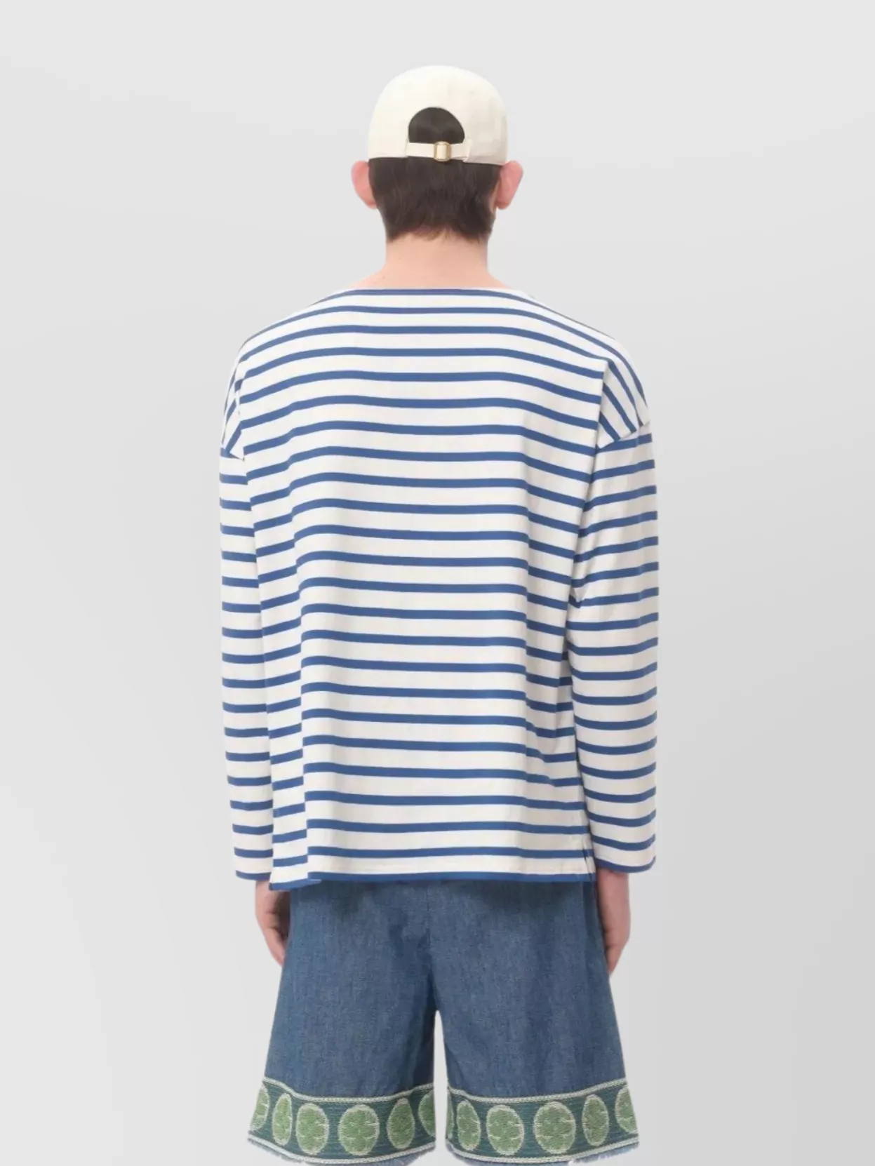 Valentino Garavani Valentino House Striped Crew Neck T-Shirt