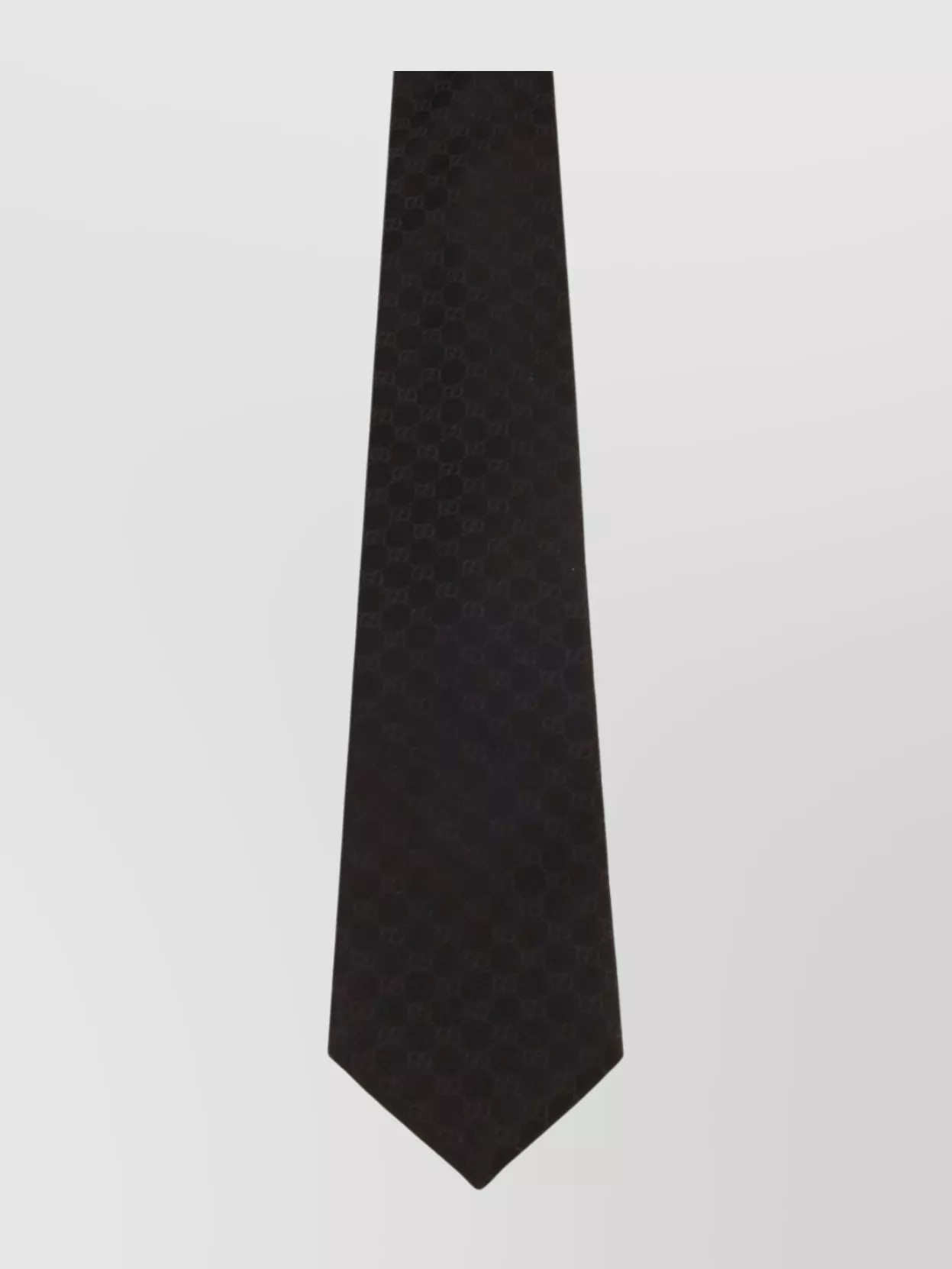 Gucci Pointed Slim Tie Subtle Pattern