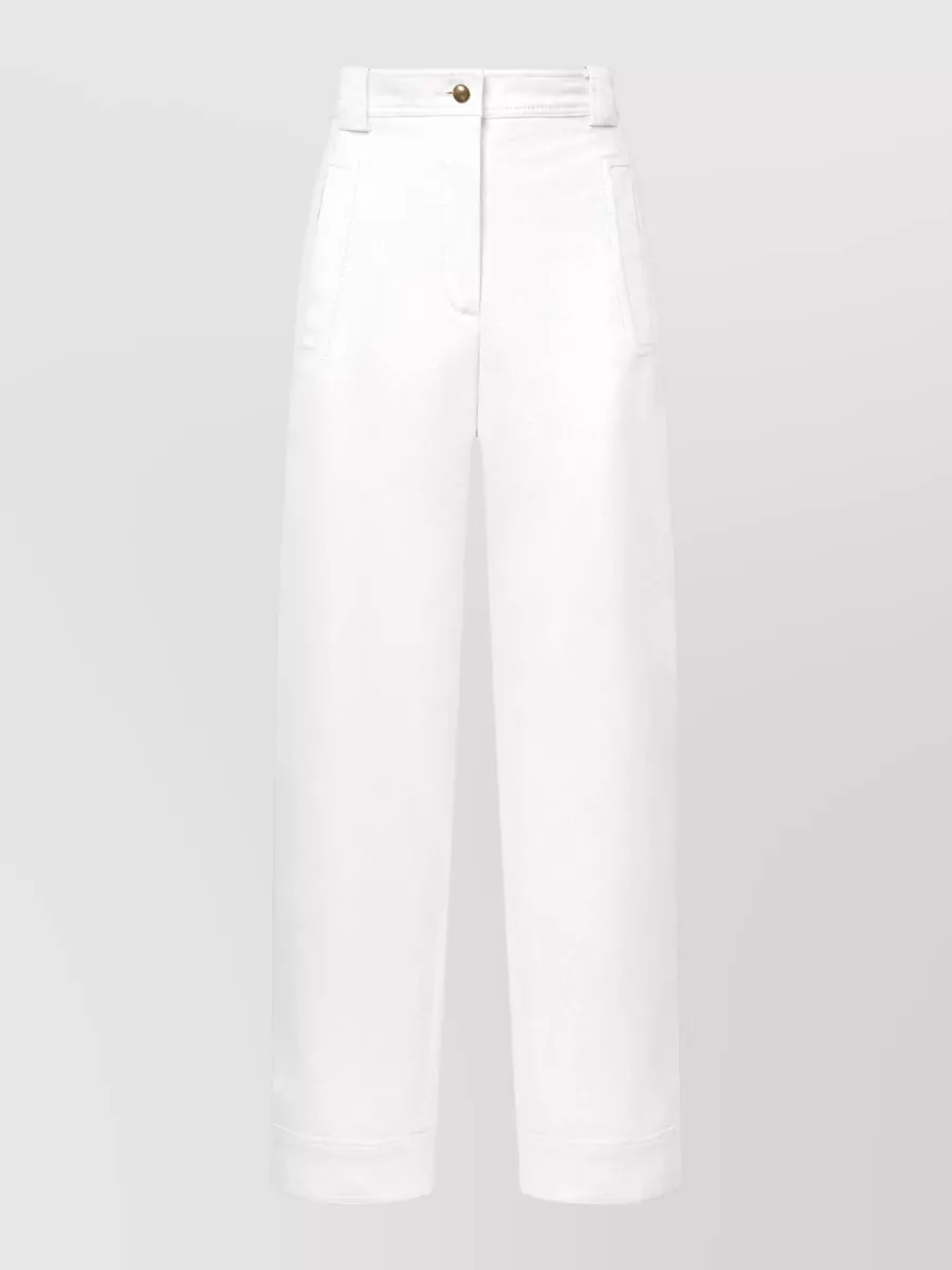 Max Mara straight-leg denim trousers