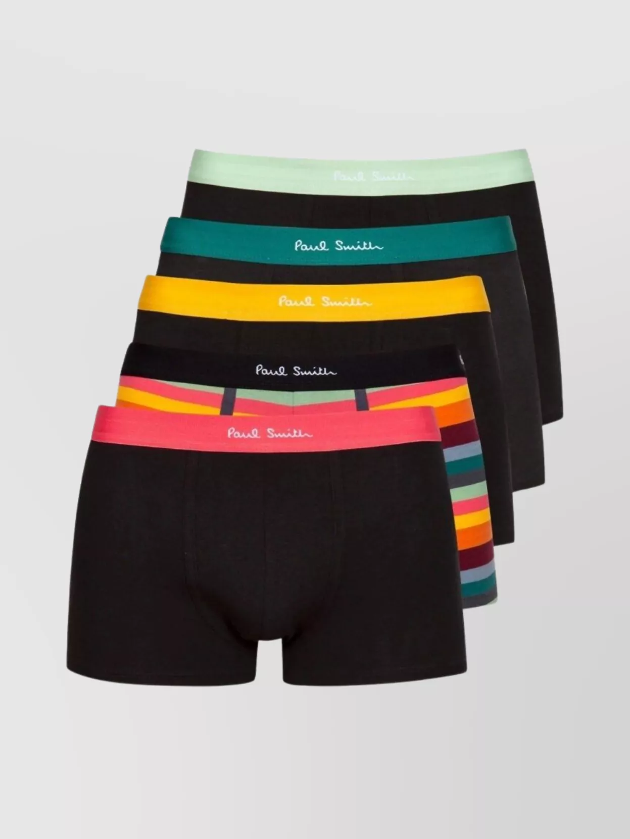 Paul Smith Five Briefs Pack Featuring Elastic Waistband