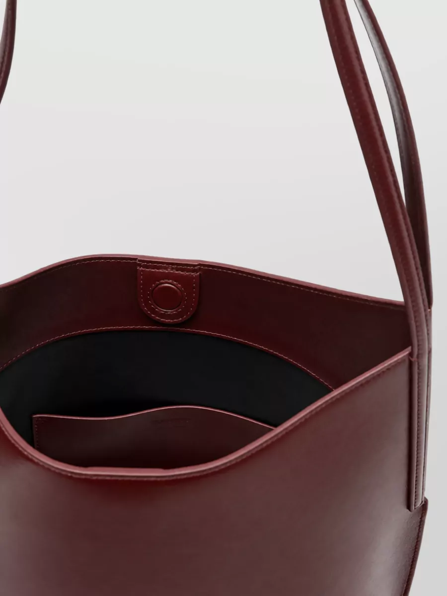 Jil Sander Na Leather Shoulder Bag