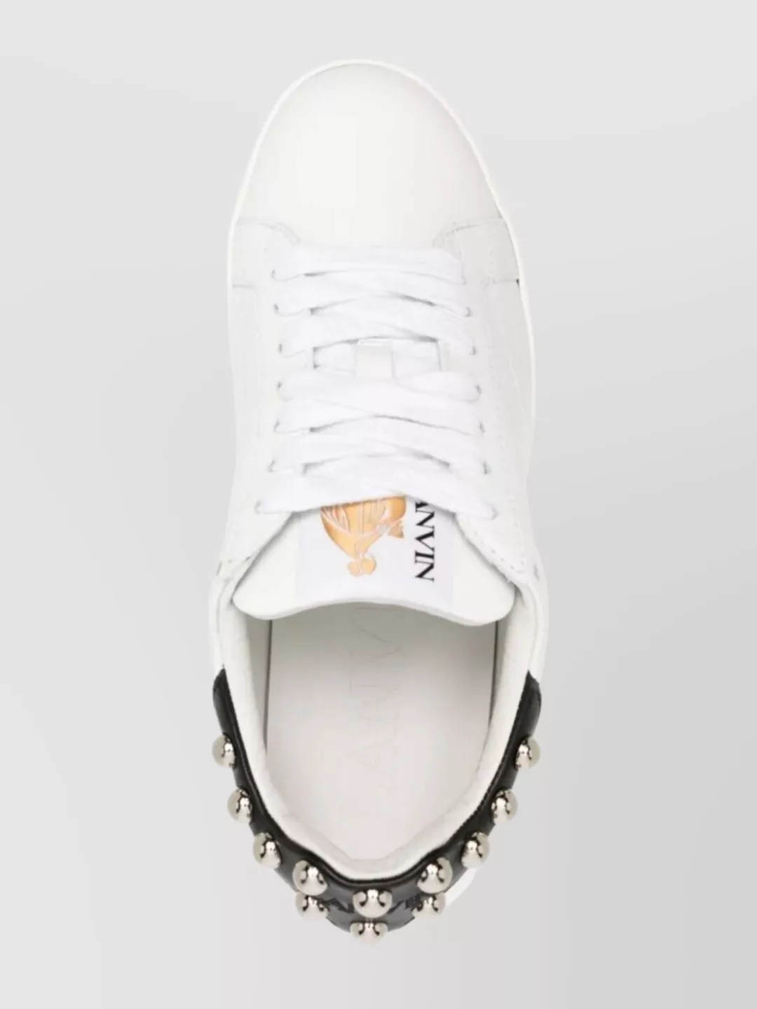 Lanvin Casual Sneakers Featuring Studded Detail In White
