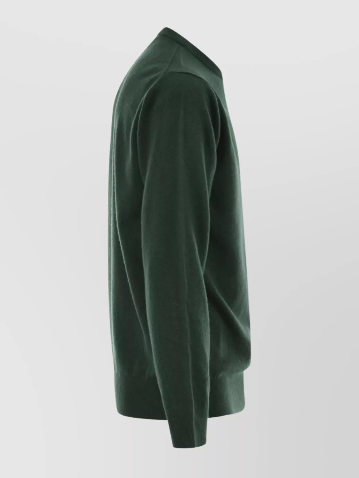 Mc2 Saint Barth Crew Neck Sweatshirt With Long Sleeves And Embroidery In Green