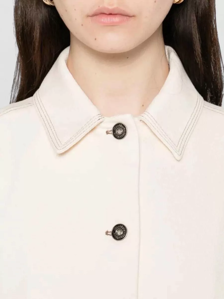 Max Mara Denim Single Breasted Jacket