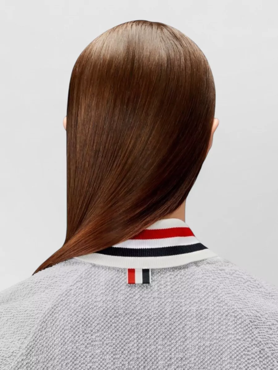 Thom Browne Cotton Tweed Bomber Jacket
