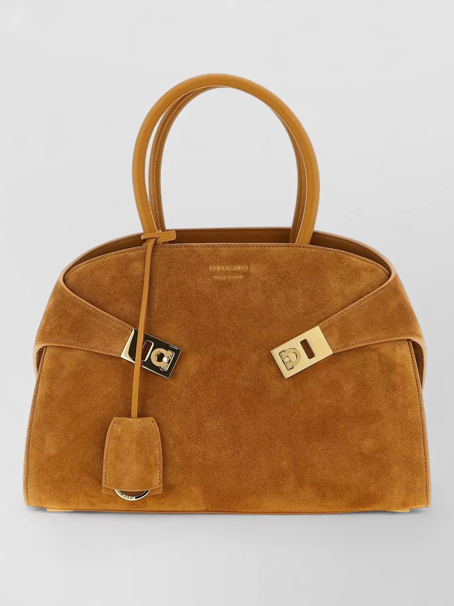 Ferragamo The hug bag small leather shoulder bag