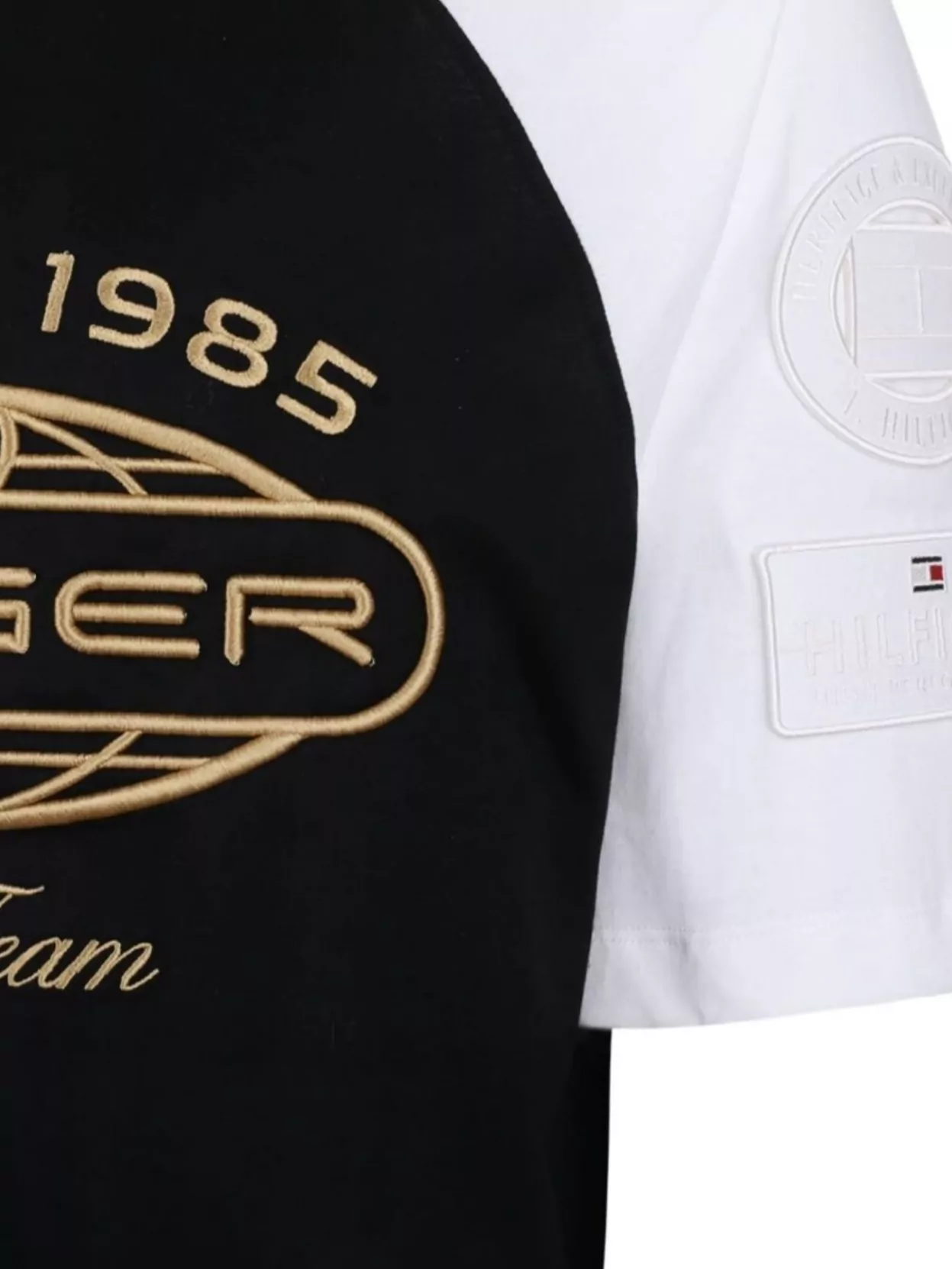Tommy Hilfiger Block Design Crew Neck Short Sleeves
