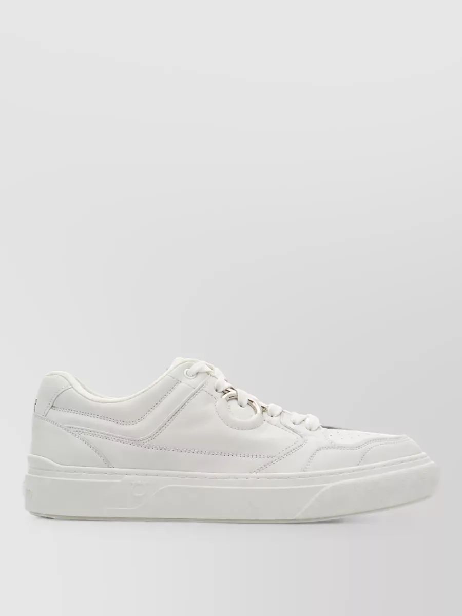 Ferragamo leather sneakers