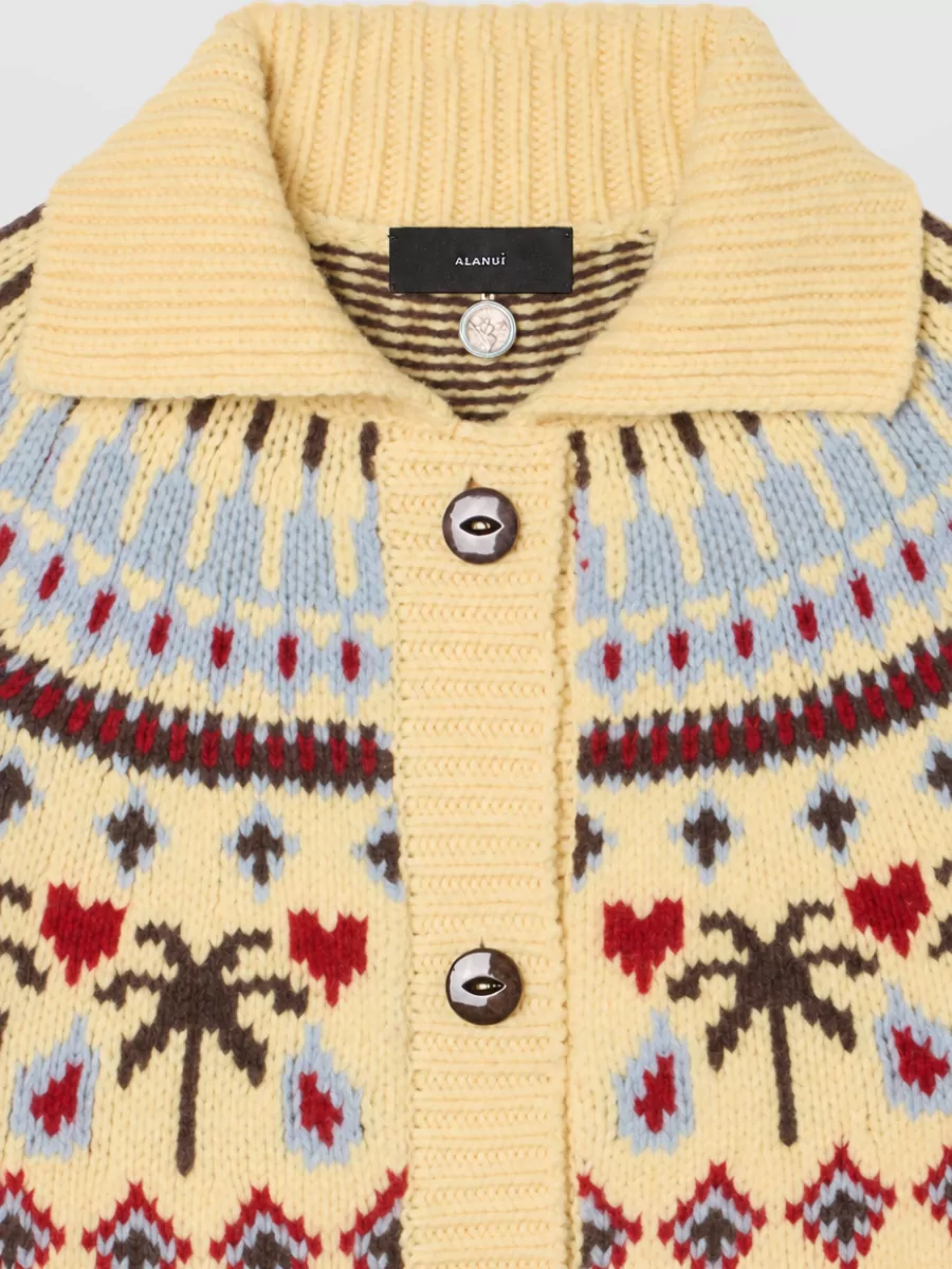 Alanui Virgin Wool Cardigan