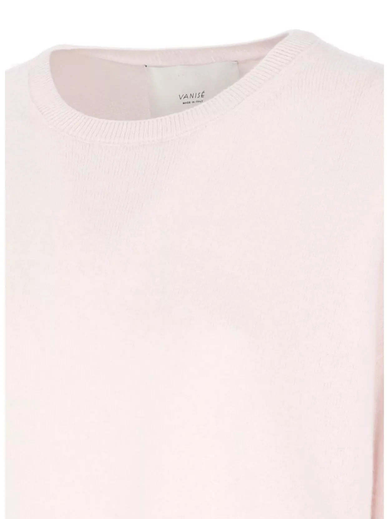 Vanise' Cashmere Sweater Crew Neckline