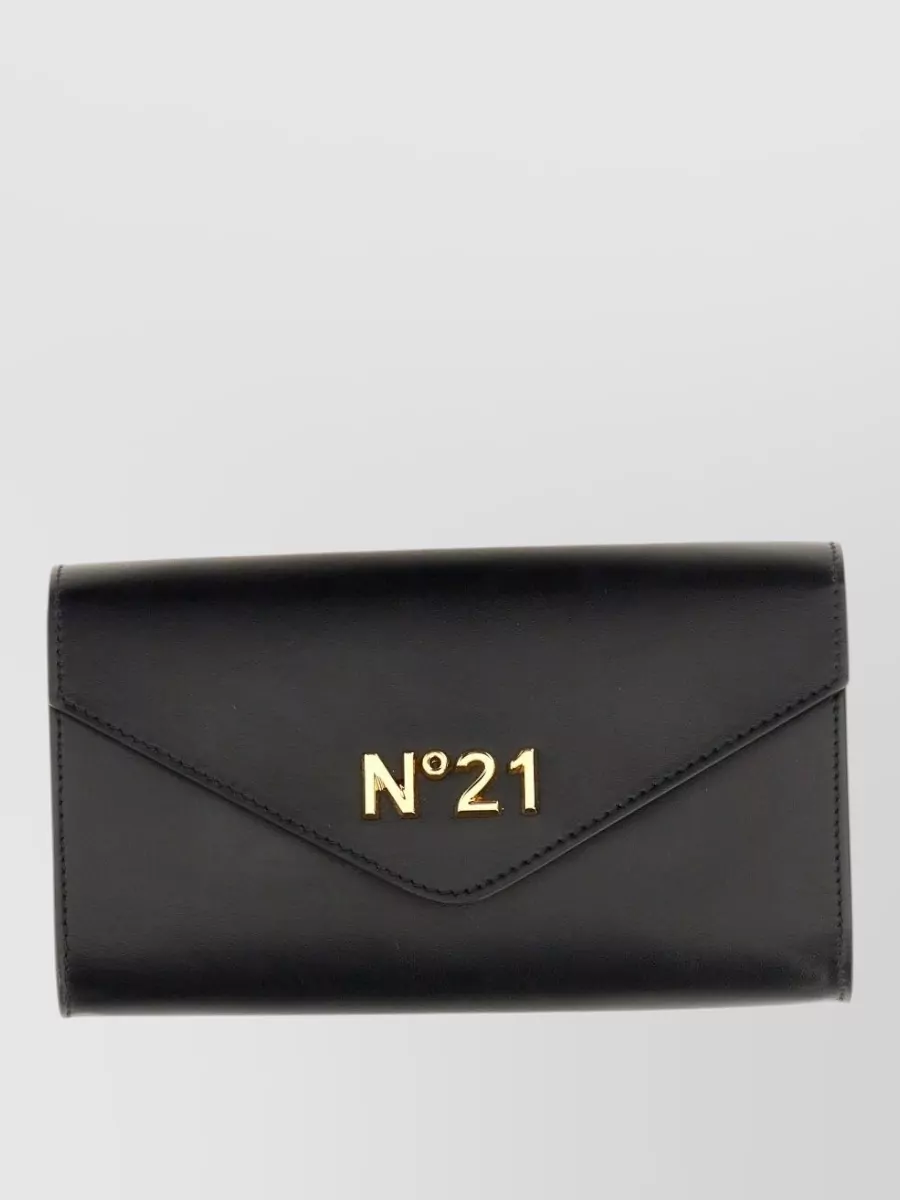 N 21 leather chain wallet