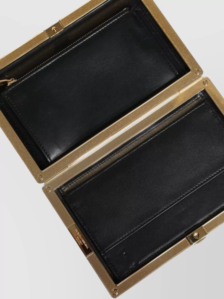 Dolce&Gabbana Devotion Suede Leather Clutch Bag