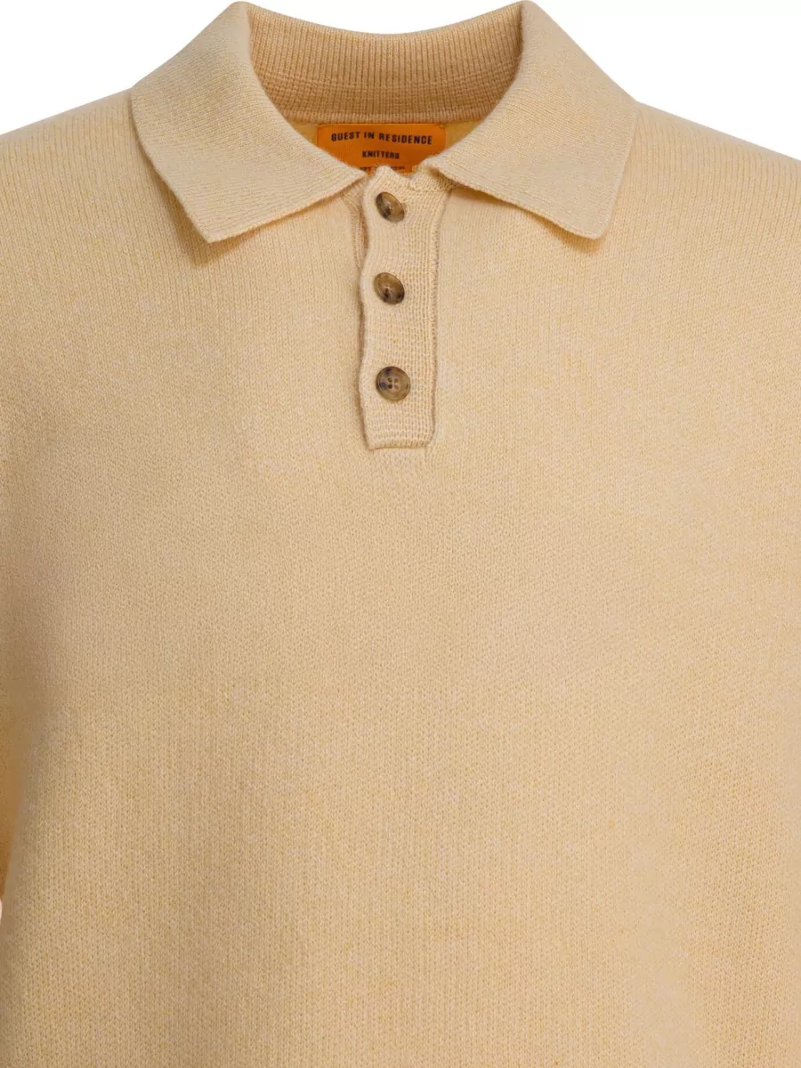 Guest In Residence Cashmere Polo Jumper
