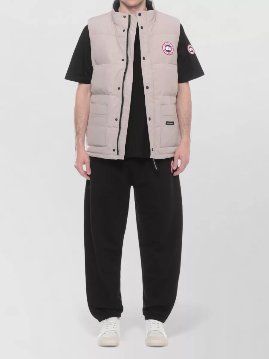 Canada Goose Round Neck Short Sleeve Cotton Tshirt