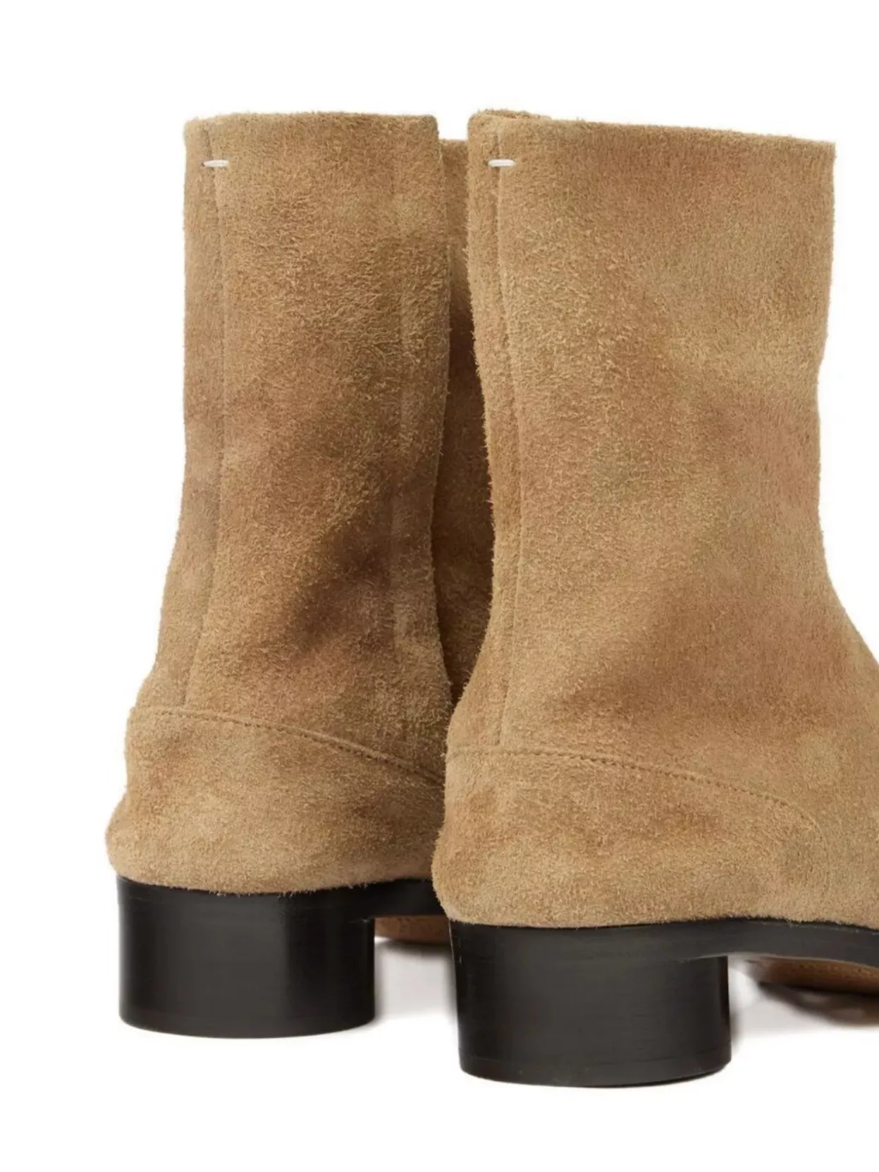 Maison Margiela Tabi Design Ankle Boots With Block Heel