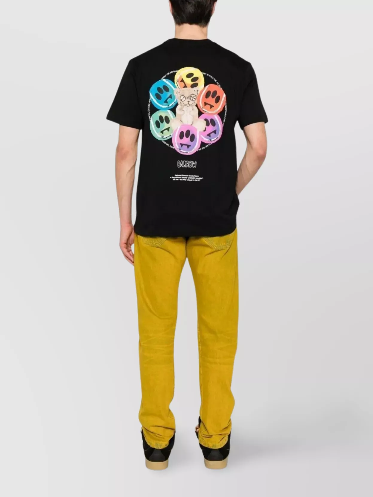 Barrow Crew Neck Graphic Print T-Shirt