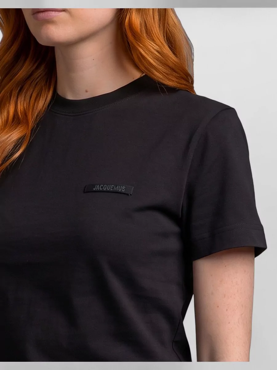 Jacquemus Cotton Slim-Fit Crew-Neck Short-Sleeve T-Shirt