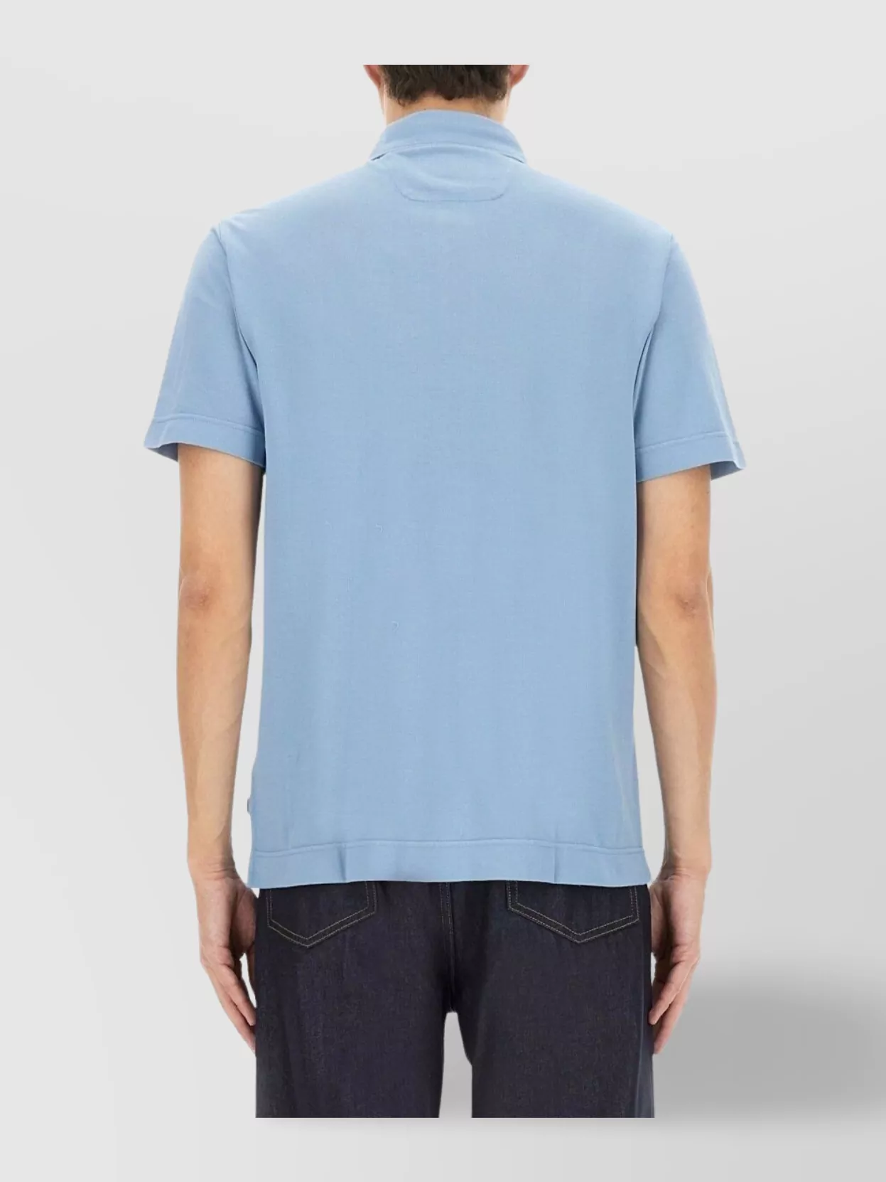 Hugo Boss Boss Camel Breathable Cotton Polo With Buttoned Placket