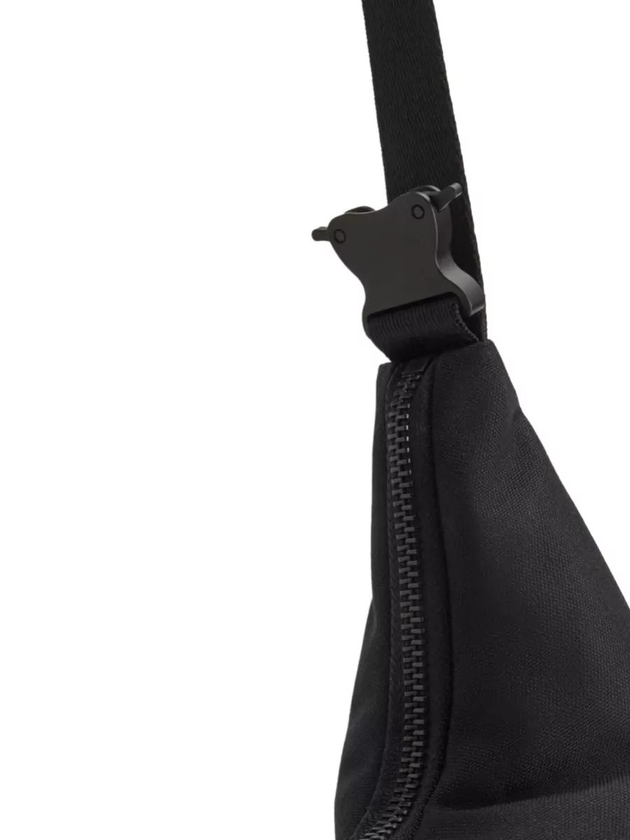 Y-3 Logo-Print Shoulder Bag