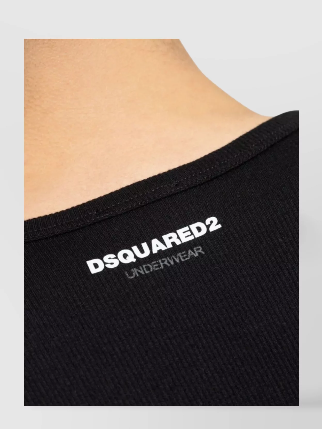 Dsquared2 Ribbed Tank Top (Pack Of Two)
