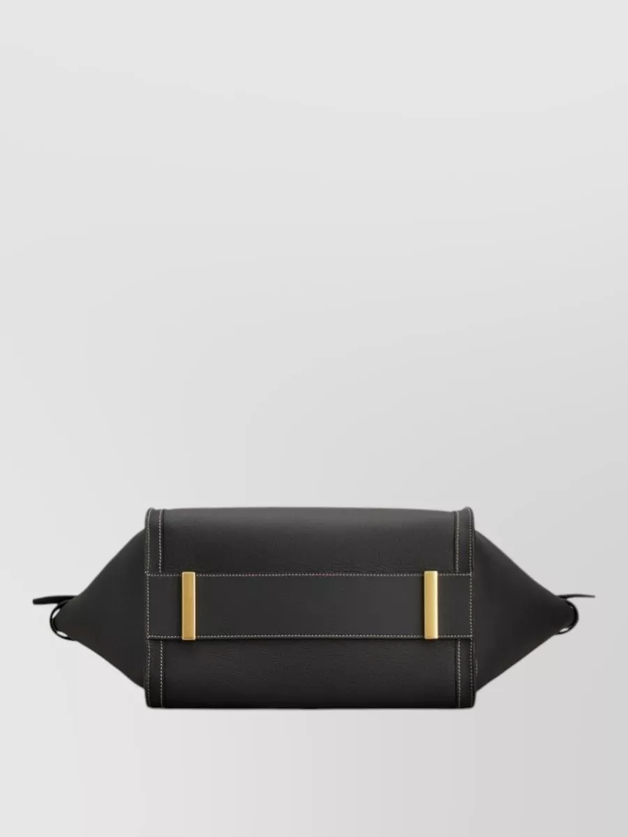 Tod's T Timeless Medium Leather Tote Bag