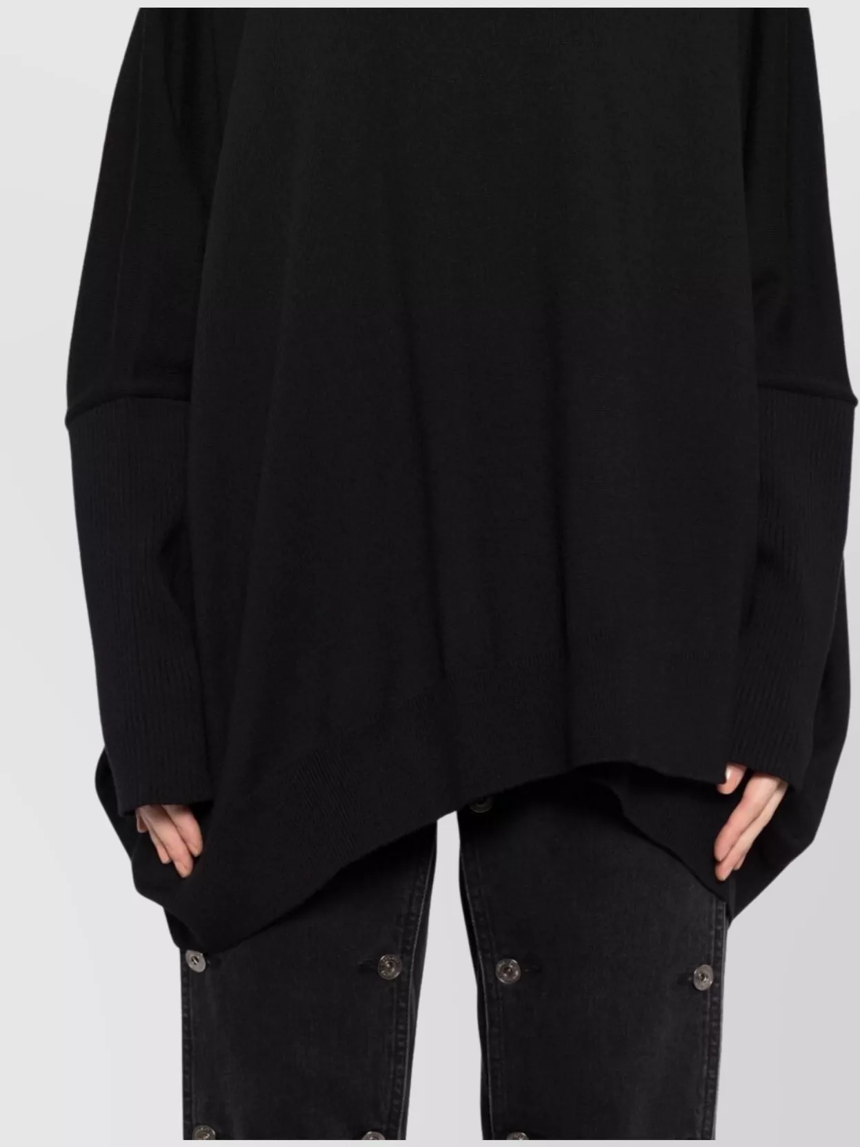 Junya Watanabe High Neck Knit Sweater