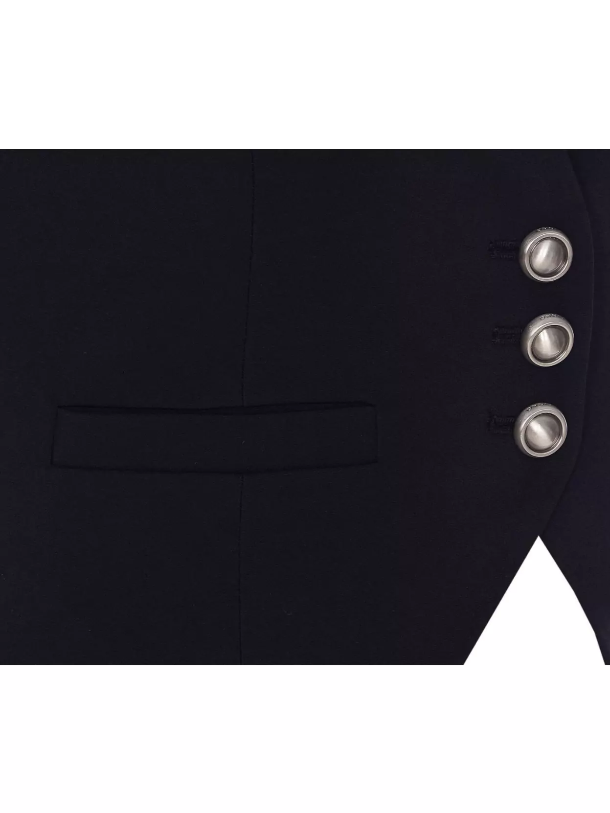 Pinko Crop V-Neck Halterneck Sleeveless Tailored Vest