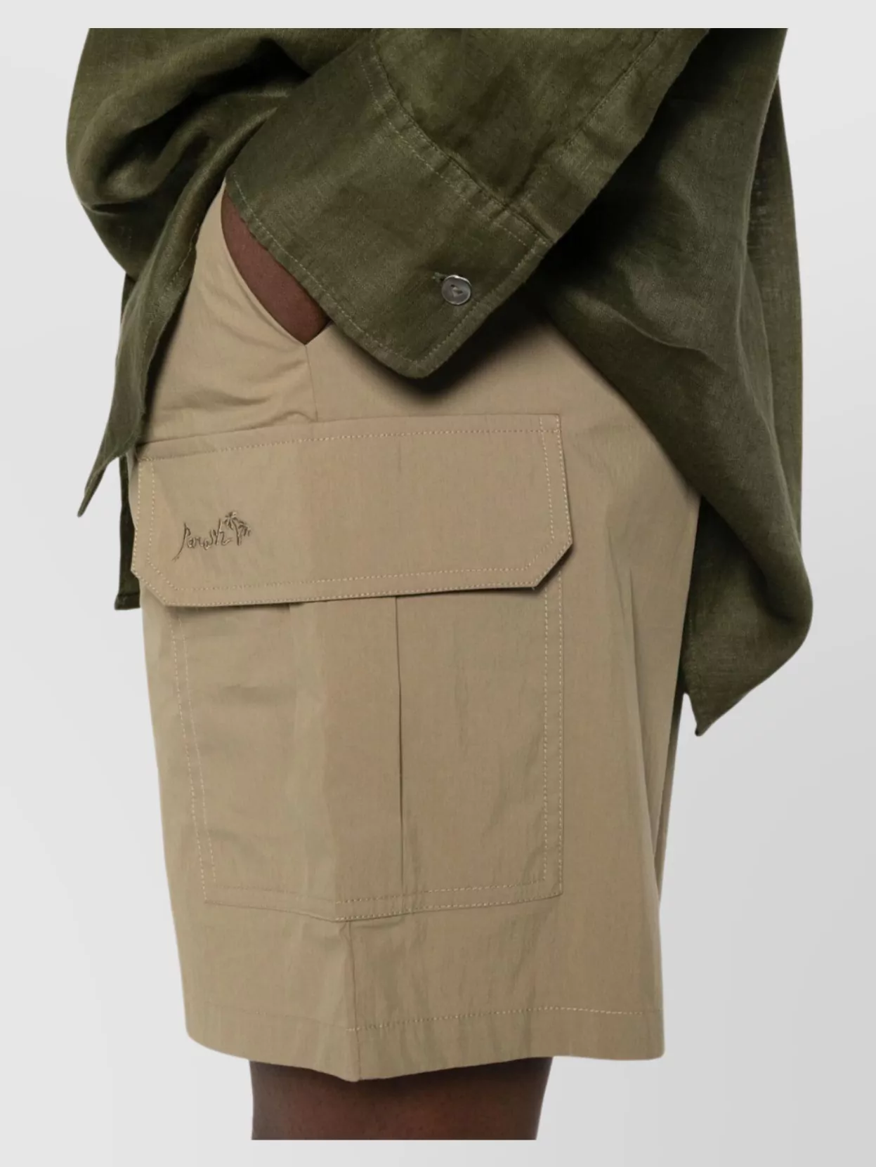 P.a.r.o.s.h Ninja Cargo Shorts