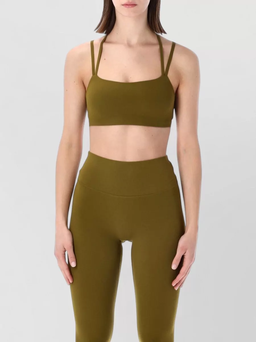 Nike strappy padded sports bra