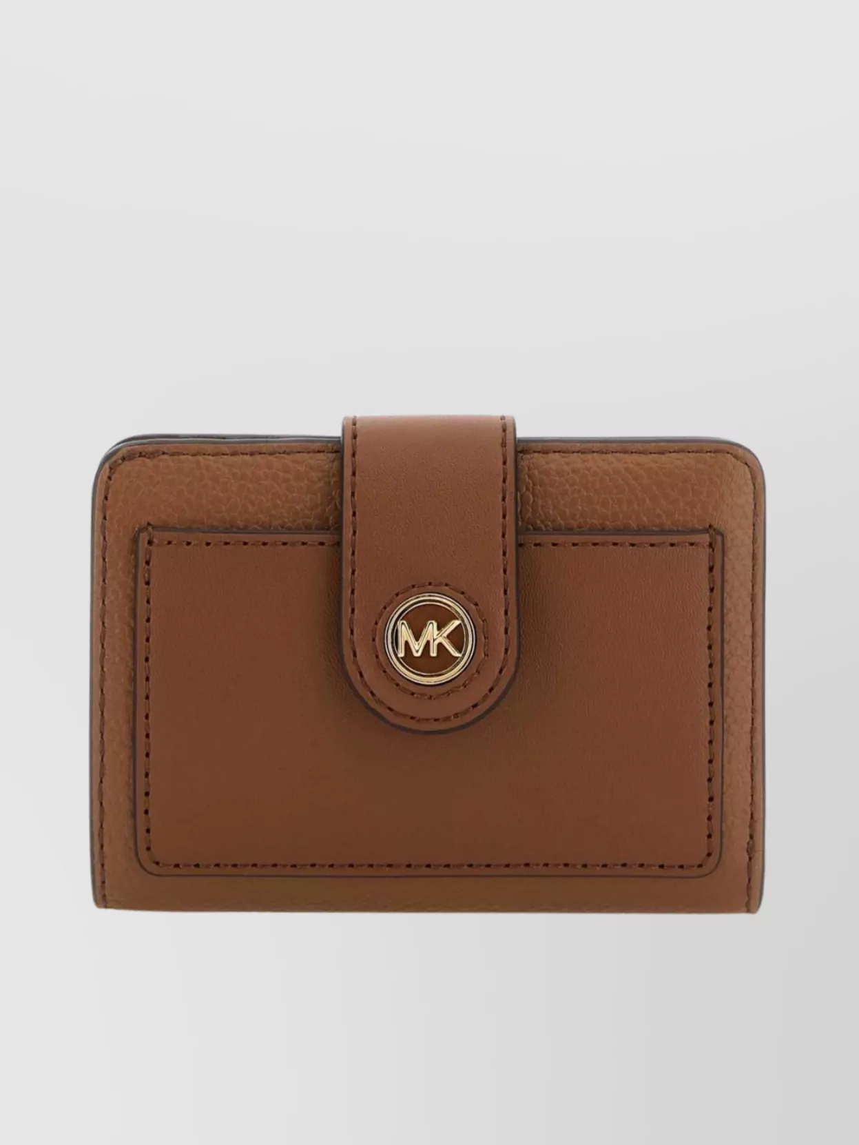 Shop Michael Kors Contrast Trim Rectangular Leather Wallet
