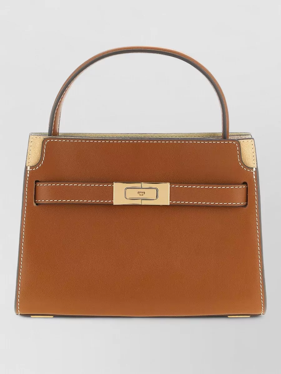 Tory Burch lee radziwill petite leather clutch bag