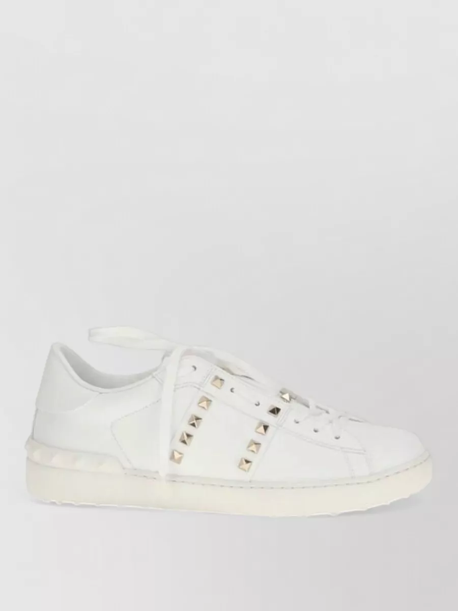 Valentino Garavani Calf Leather Low-Top Sneakers