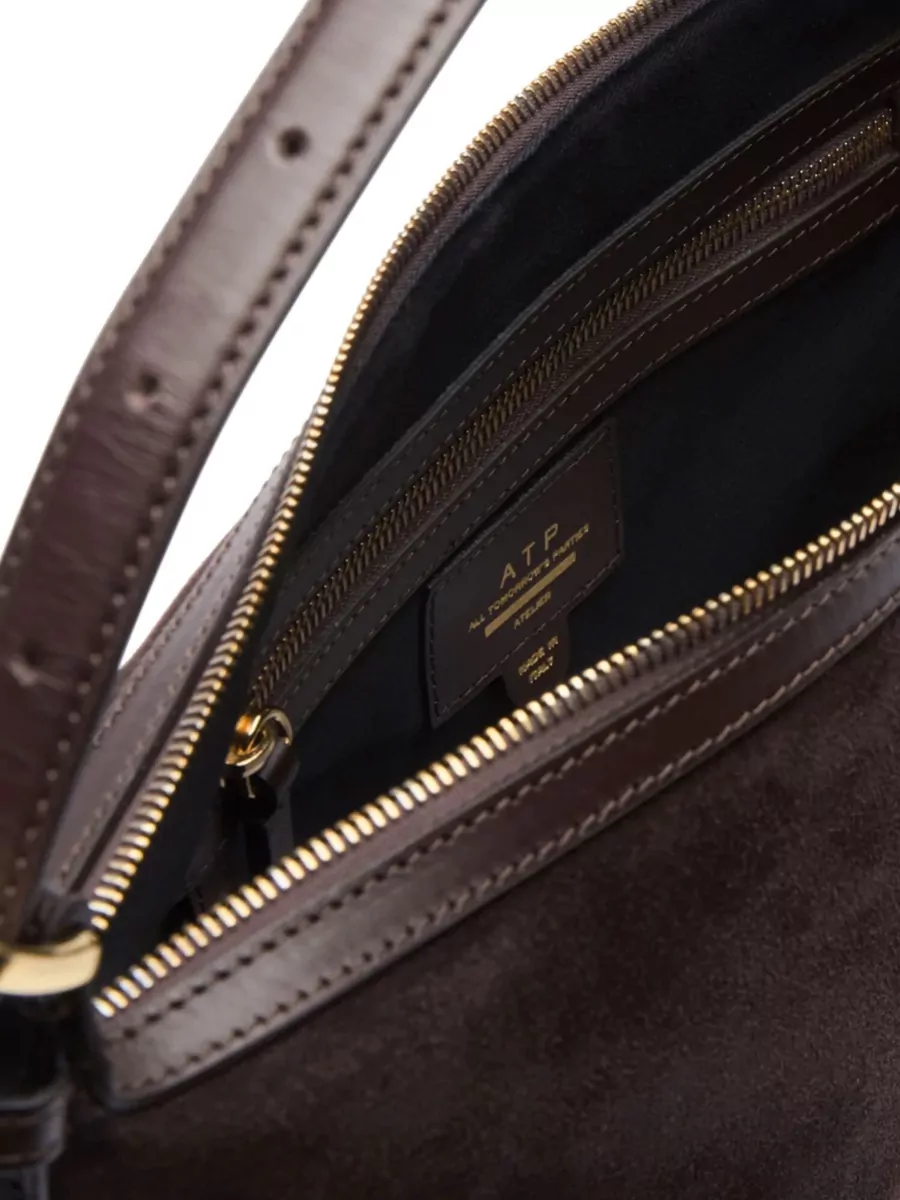 Atp Atelier Suede Shoulder Bag