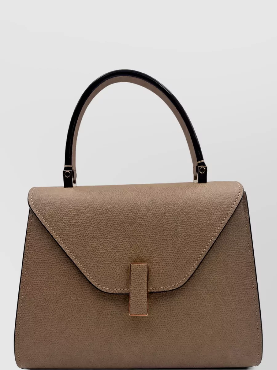 Valextra Iside Mini Leather Shoulder Bag