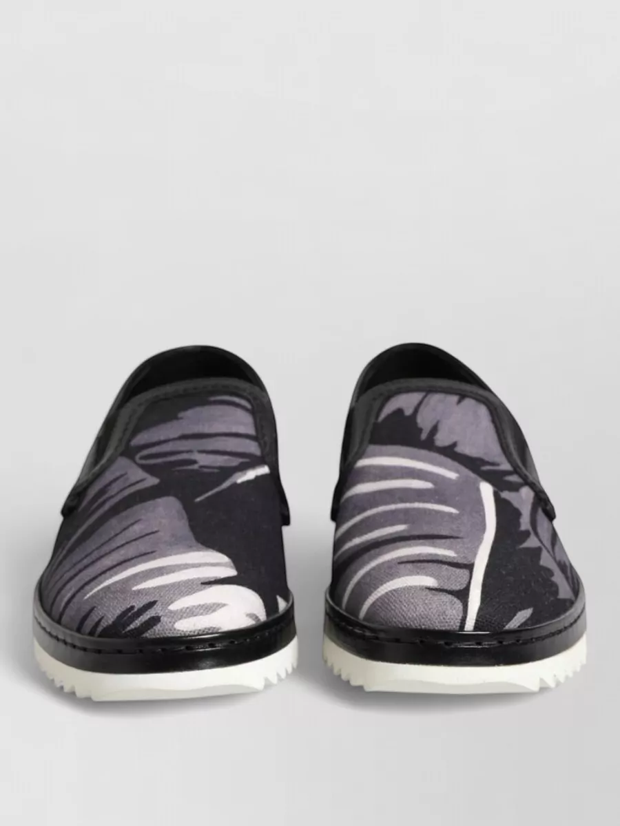 Dolce&Gabbana printed slip-on loafers