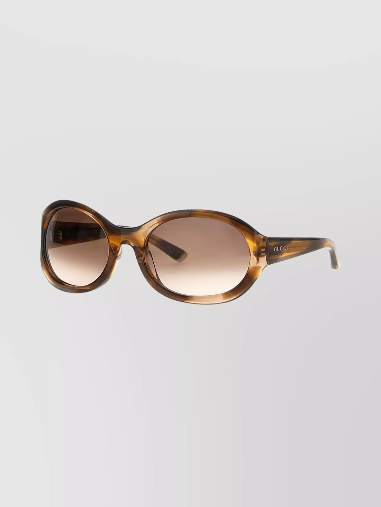 Gucci Stylish Round Frame Sunglasses With Tinted Lenses