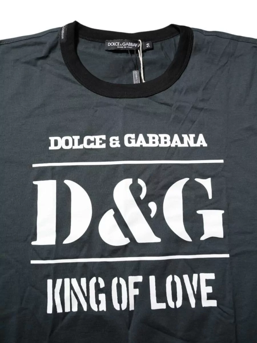 Dolce&Gabbana Cotton Printed Short-Sleeve T-Shirt