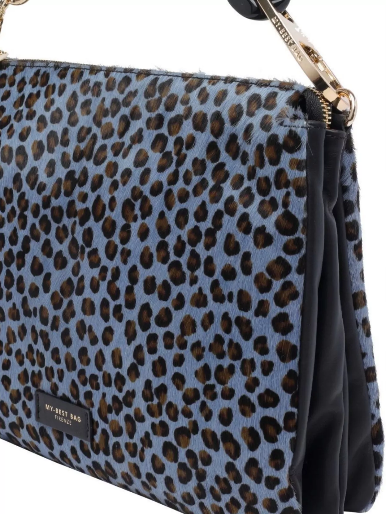 My Best Bag Firenze Animal Print Shoulder Bag With Chain Strap