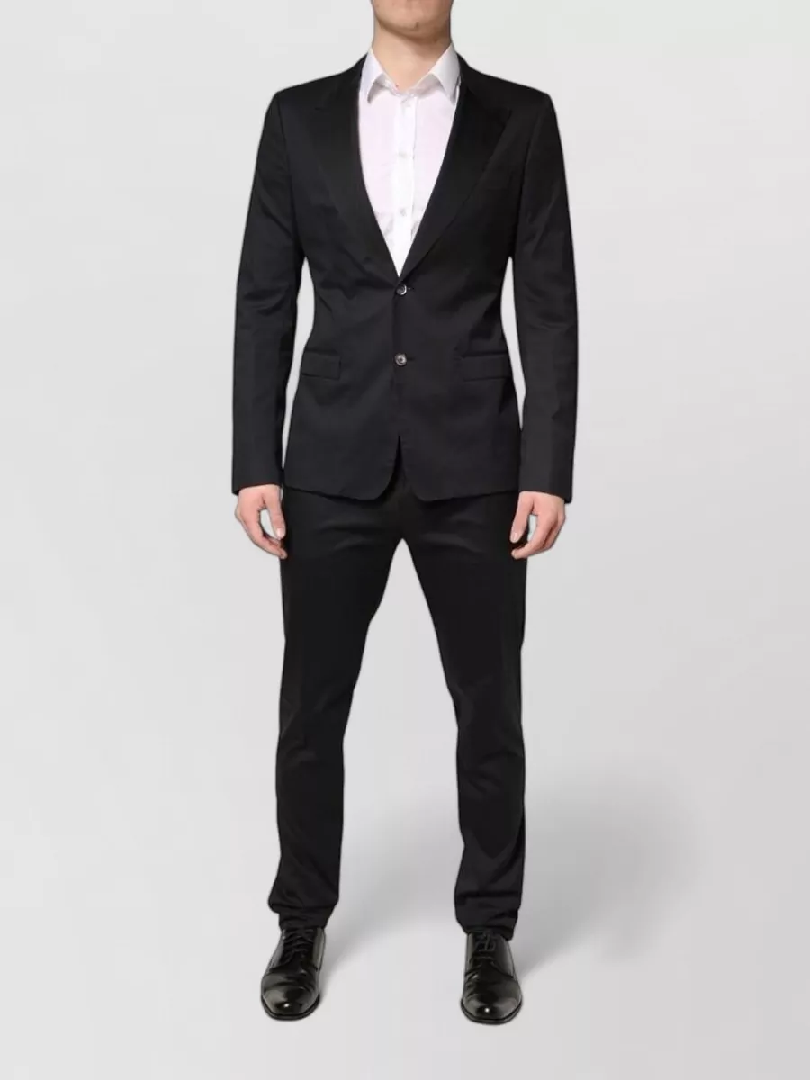 Dolce&Gabbana silk single breasted suit