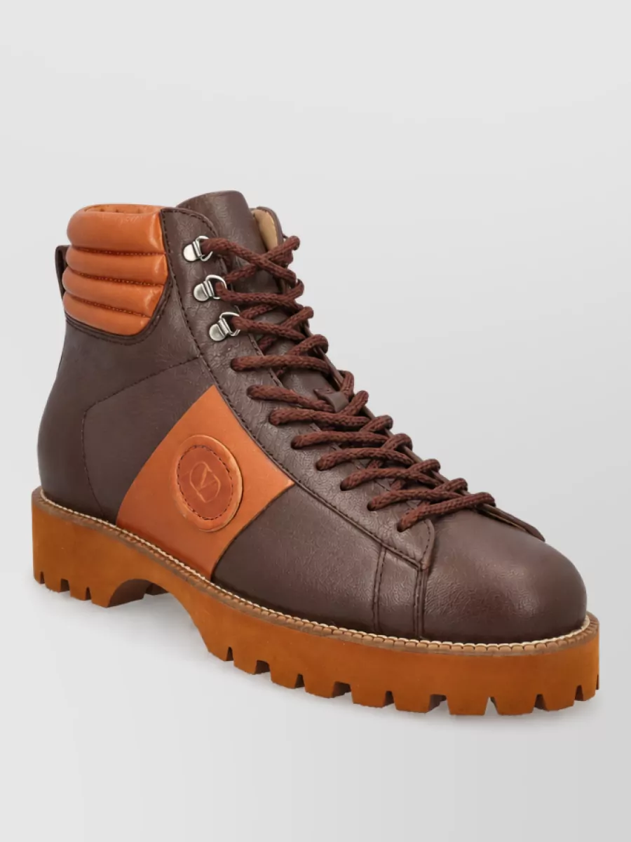 Valentino Garavani leather ankle boots