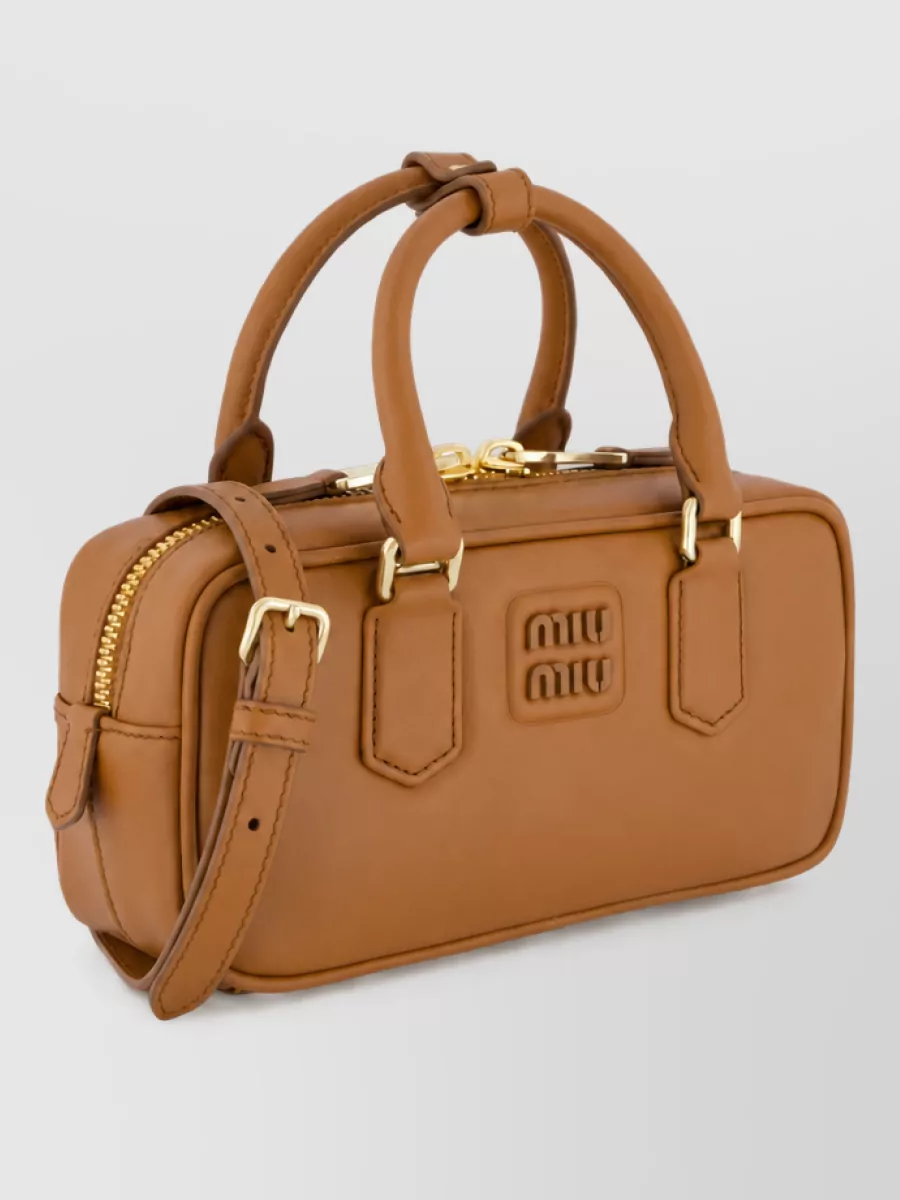 Miu Miu Calf Leather Shoulder Bag