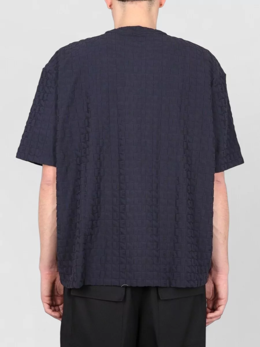 Sunnei Logo Embroidered Cotton Crewneck T-Shirt