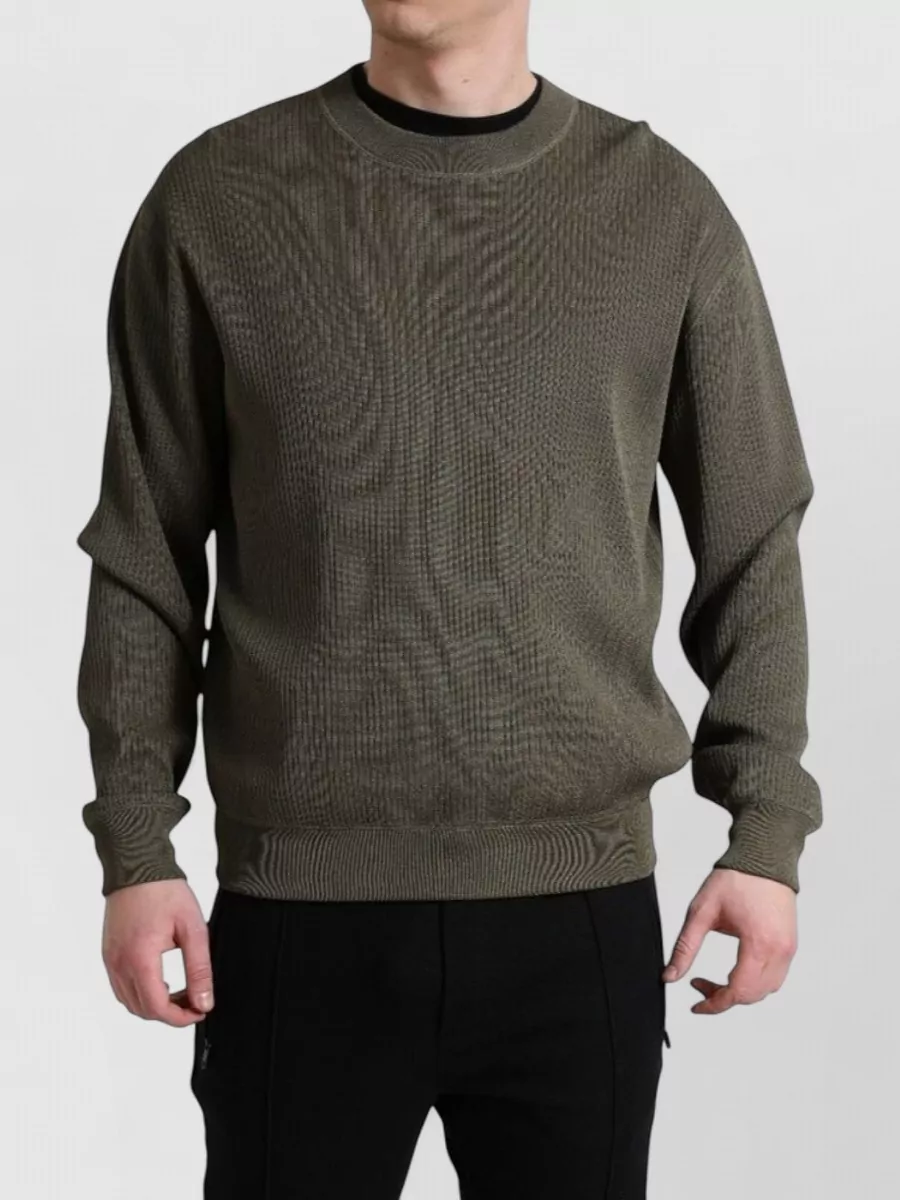 Dolce&Gabbana ribbed crew neck sweater