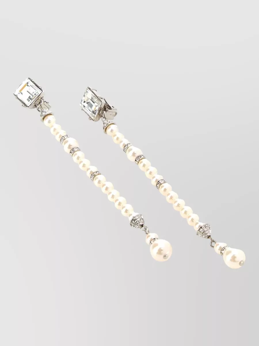 Alessandra Rich Embellished Earrings